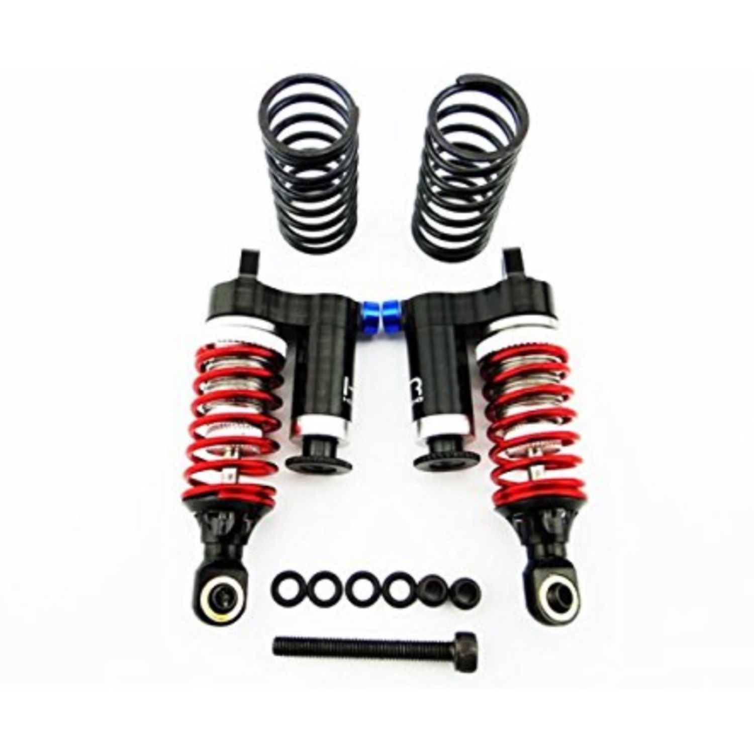 #VXS128AR01 Hot Racing Traxxas 1/16 Piggyback Adjustable Rebound Shocks