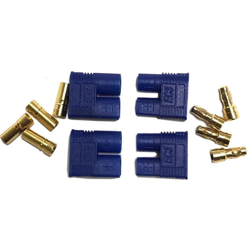 #MCl4154 Maclan  EC3 Connectors (2 FEMALE + 2 MALE)