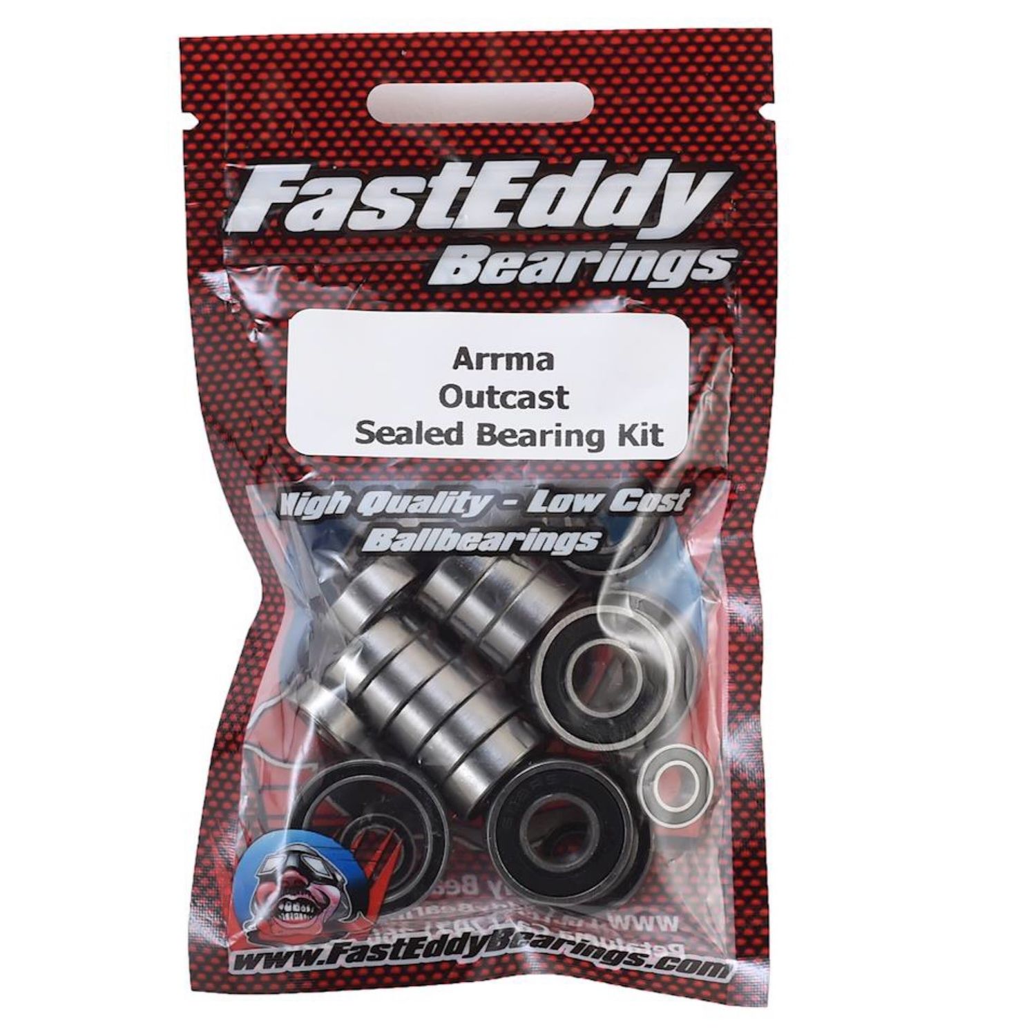 #TFE4495 FastEddy Arrma Outcast Sealed Bearing Kit