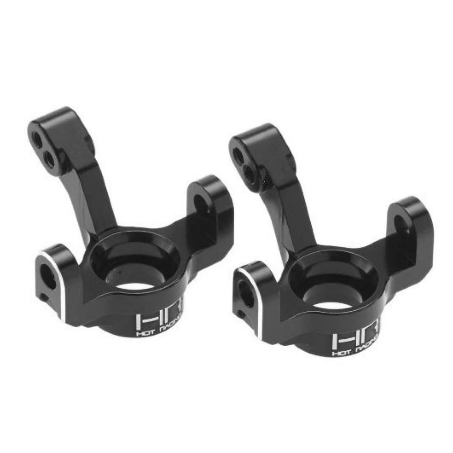 #LTN2101 Hot Racing LaTrax Rally Aluminum Steering Knuckle Set (Black)