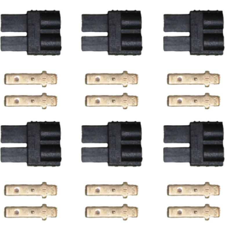 Progressive RC Traxxas Connectors (Male) #AC-CTXM