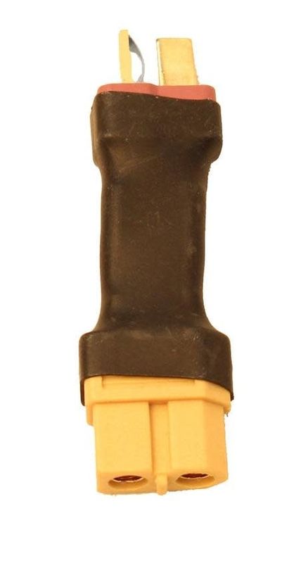 Racers Edge - Battery/ESC Adapter: Female XT60 to Male Deans (T-Plug) #RCE1602