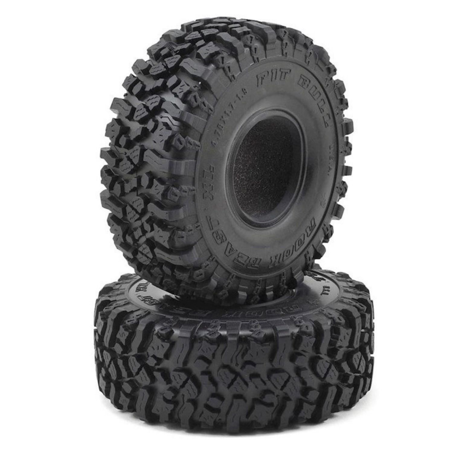 # PBTPB9011NK Pit Bull Tires 1.9" Rock Beast XL Scale Rock Crawler Tires w/Foams (2) (Alien)