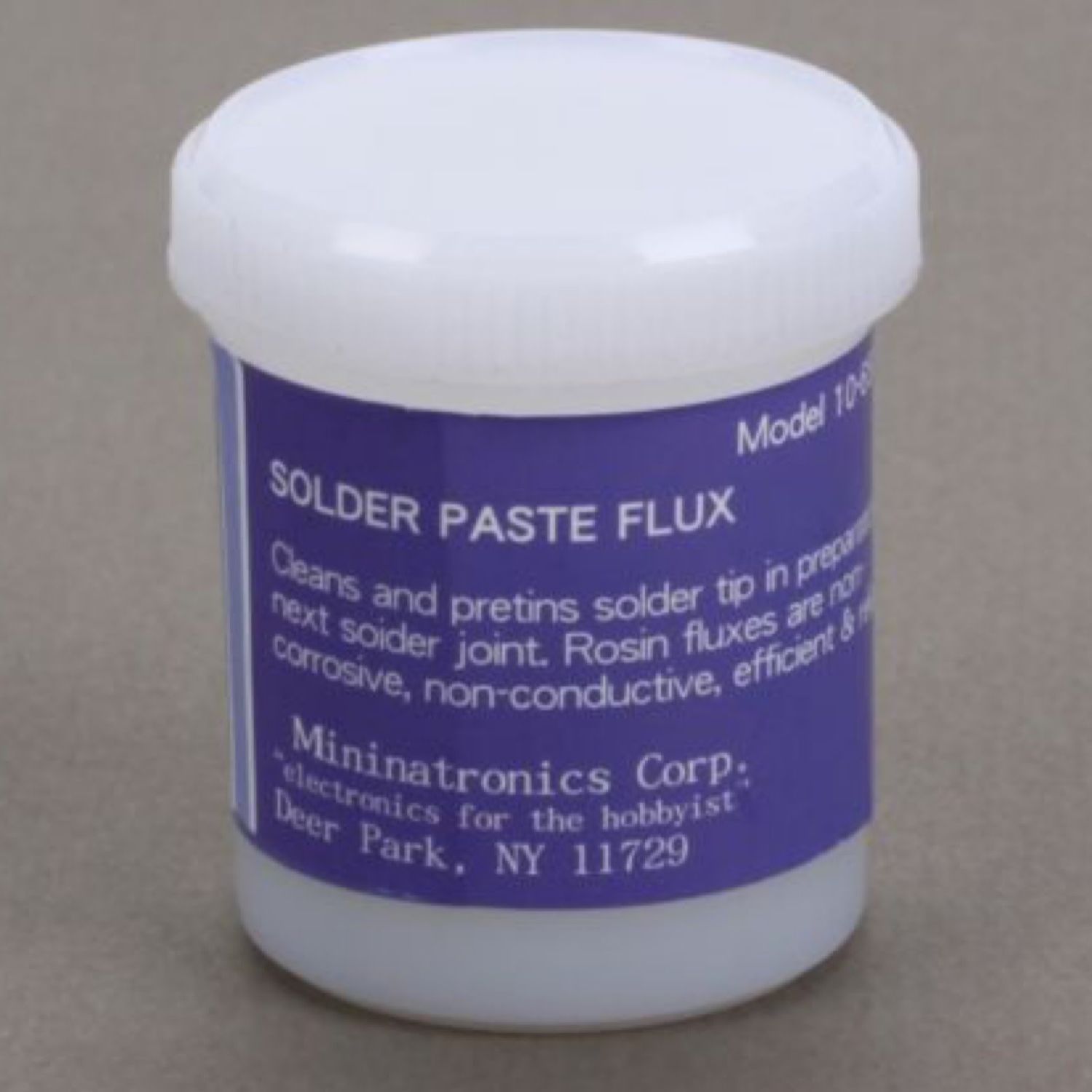 Miniatronics Rosin Paste Flux, 2 oz #10-650-02