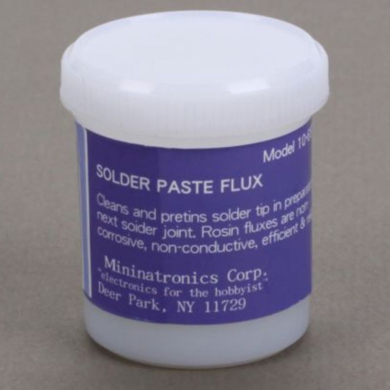 Miniatronics Rosin Paste Flux, 2 oz #10-650-02
