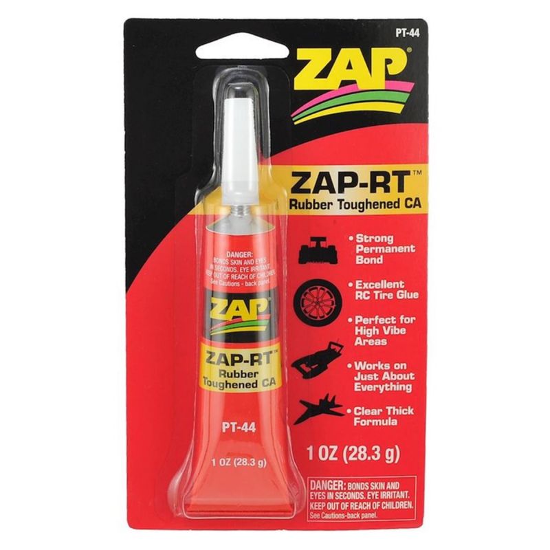 #PT-44 ZAP ZAP-RT Rubber Toughened CA Tube (1oz)