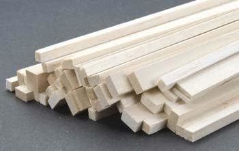 Midwest Products Balsa &amp; Basswood Strip Bag #23