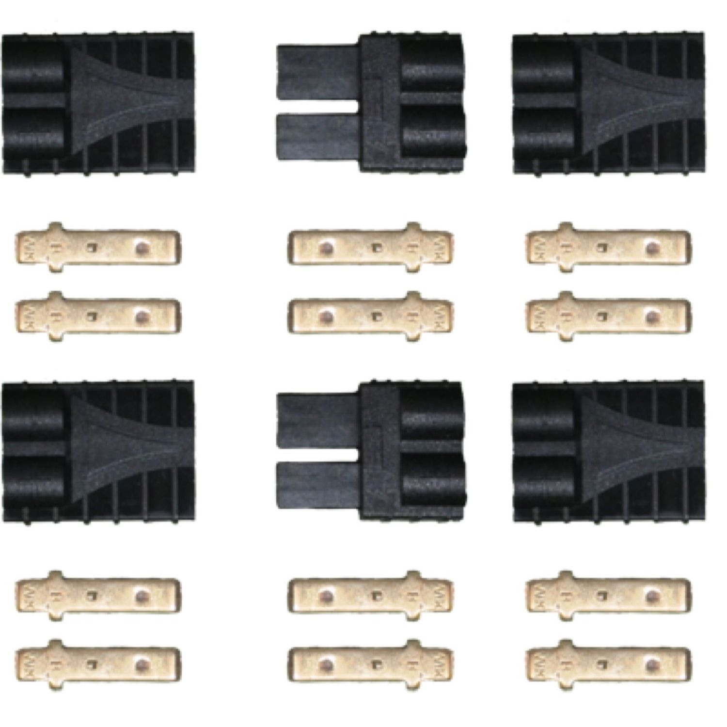 Progressive RC Traxxas Connectors (4 Pairs) #AC-CTX