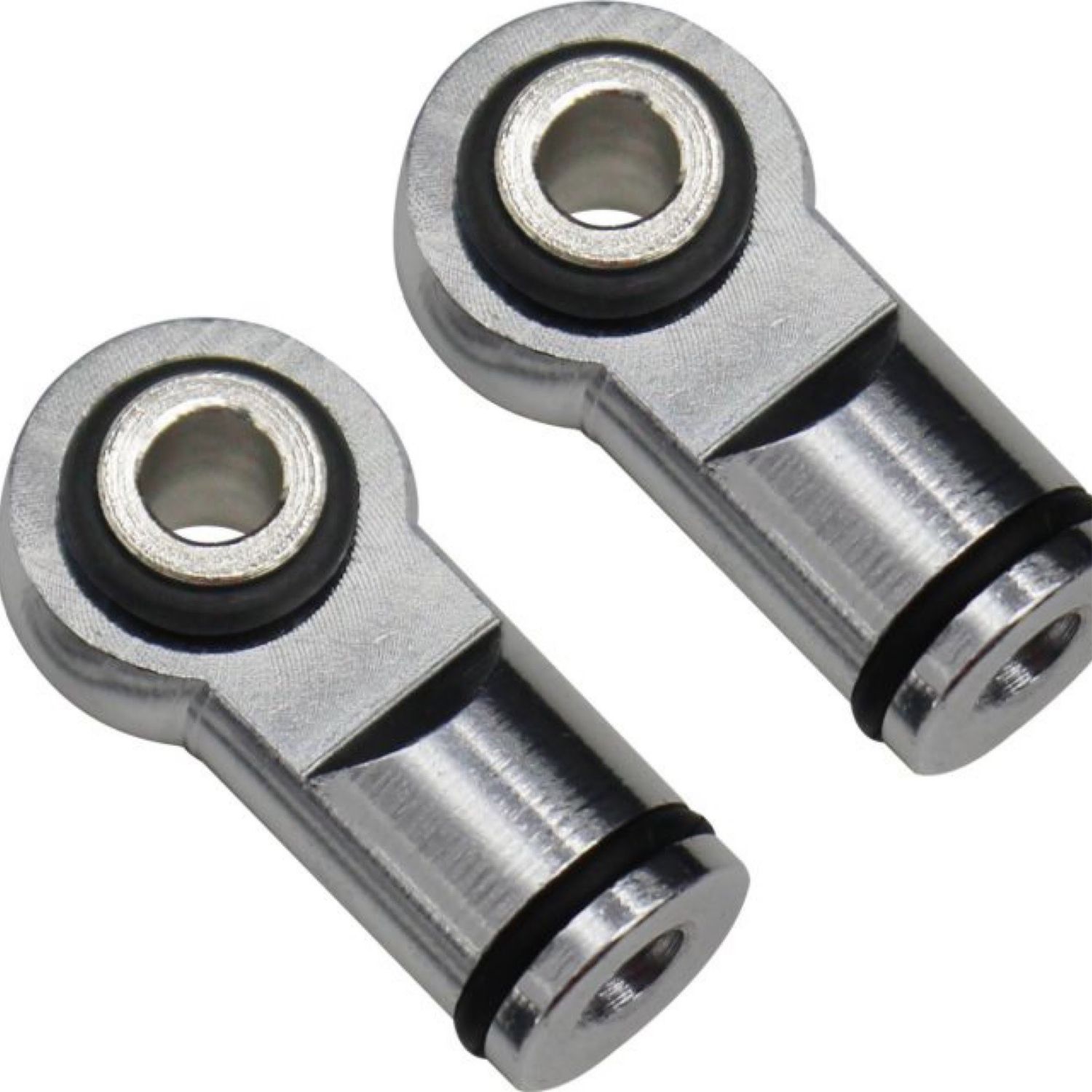#RVO154M08 Hot Racing Silver Ball Shock Ends