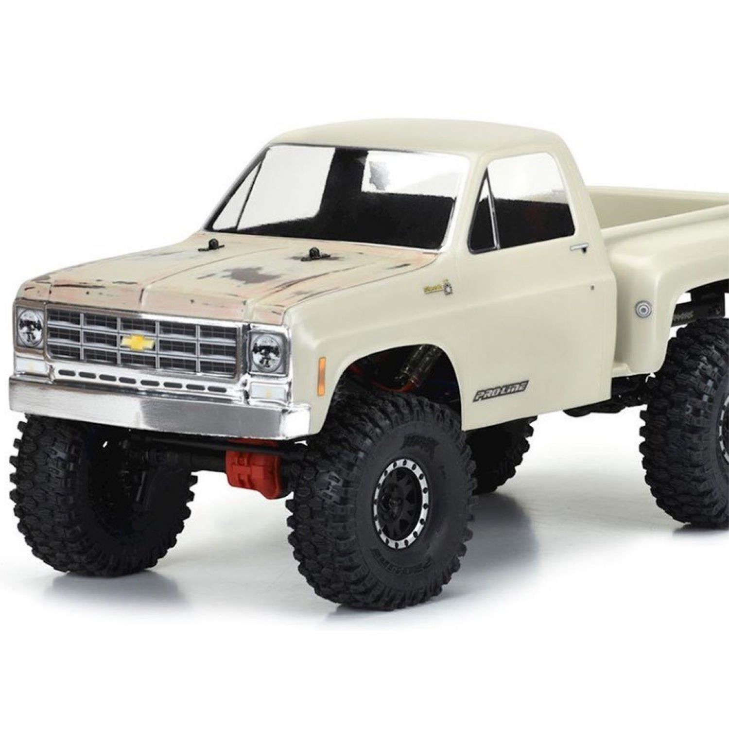 #3522-00 Pro-Line 1978 Chevy K-10 12.3" Rock Crawler Body (Clear) w/Cab &amp; Bed
