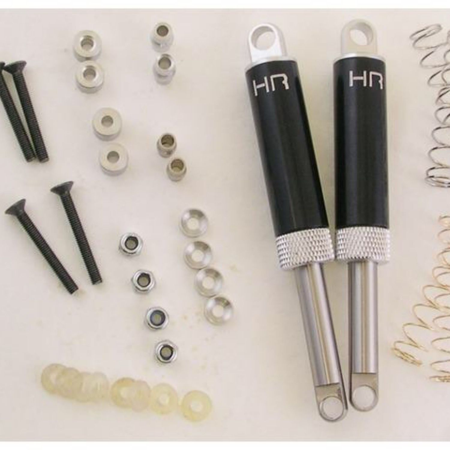 #TD90T08 Hot Racing - Silver Internal Spring Air Shock, 90mm