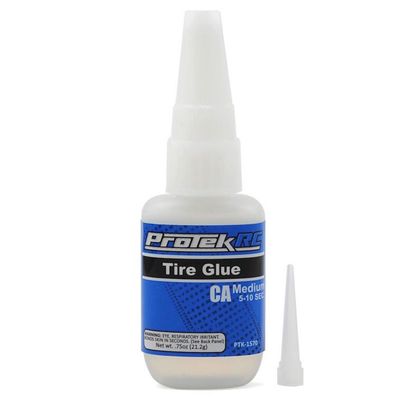 #PTK-1570 Protek CA Tire Glue Medium 0.75oz