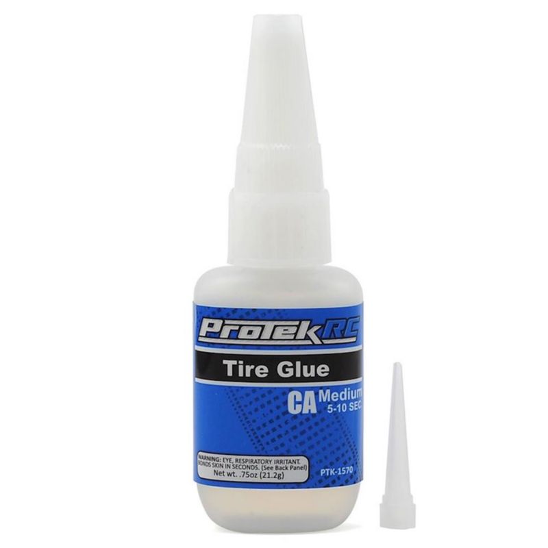 #PTK-1570 Protek CA Tire Glue Medium 0.75oz