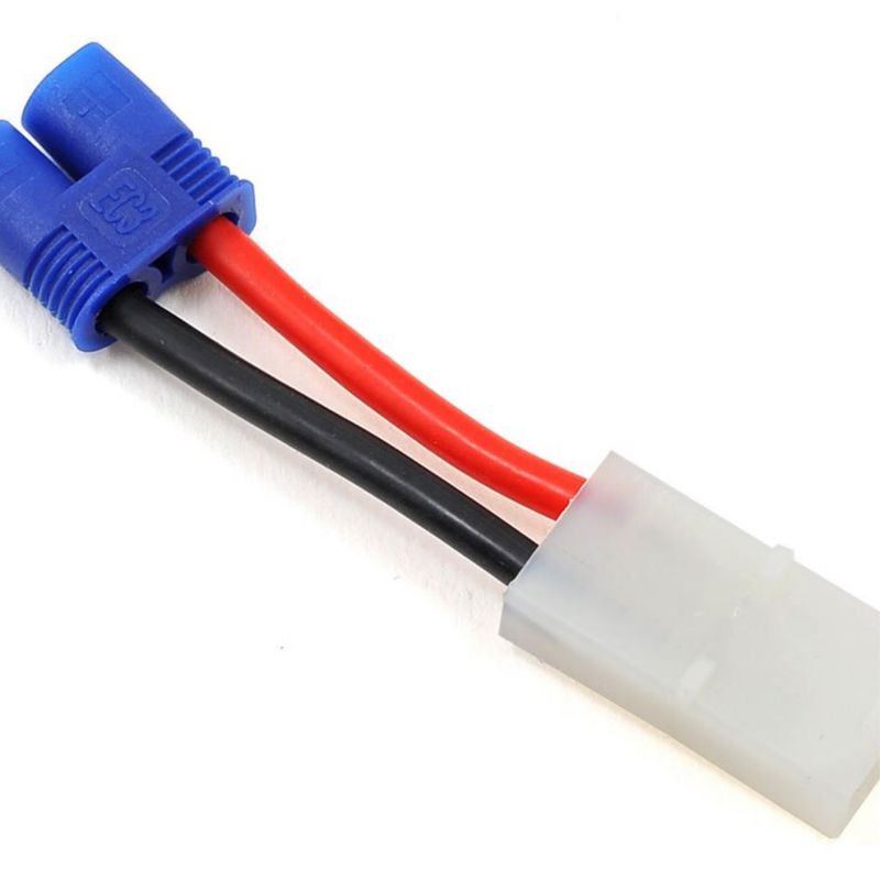 #PTK-5232 ProTek RC EC3 Style to Large Tamiya Style Plug Adapter (Male EC3/Female Tamiya)