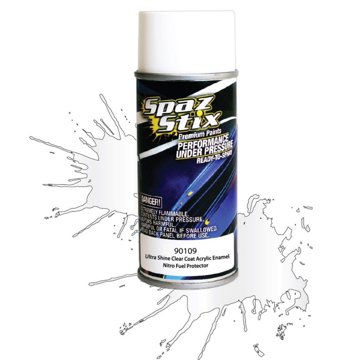 #90901 Spaz Stix Ultra Shine Clear Acrylic Enamel