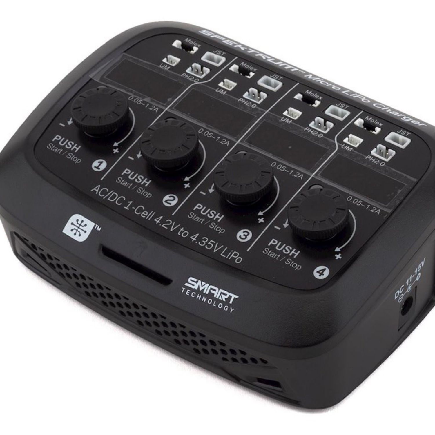 #SPMXC1040 Spektrum RC S44 AC/DC 1S LiPo Smart Charger