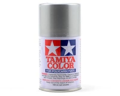 #PS-41 Tamiya  Bright Silver Lexan Spray Paint (100ml) (86041)