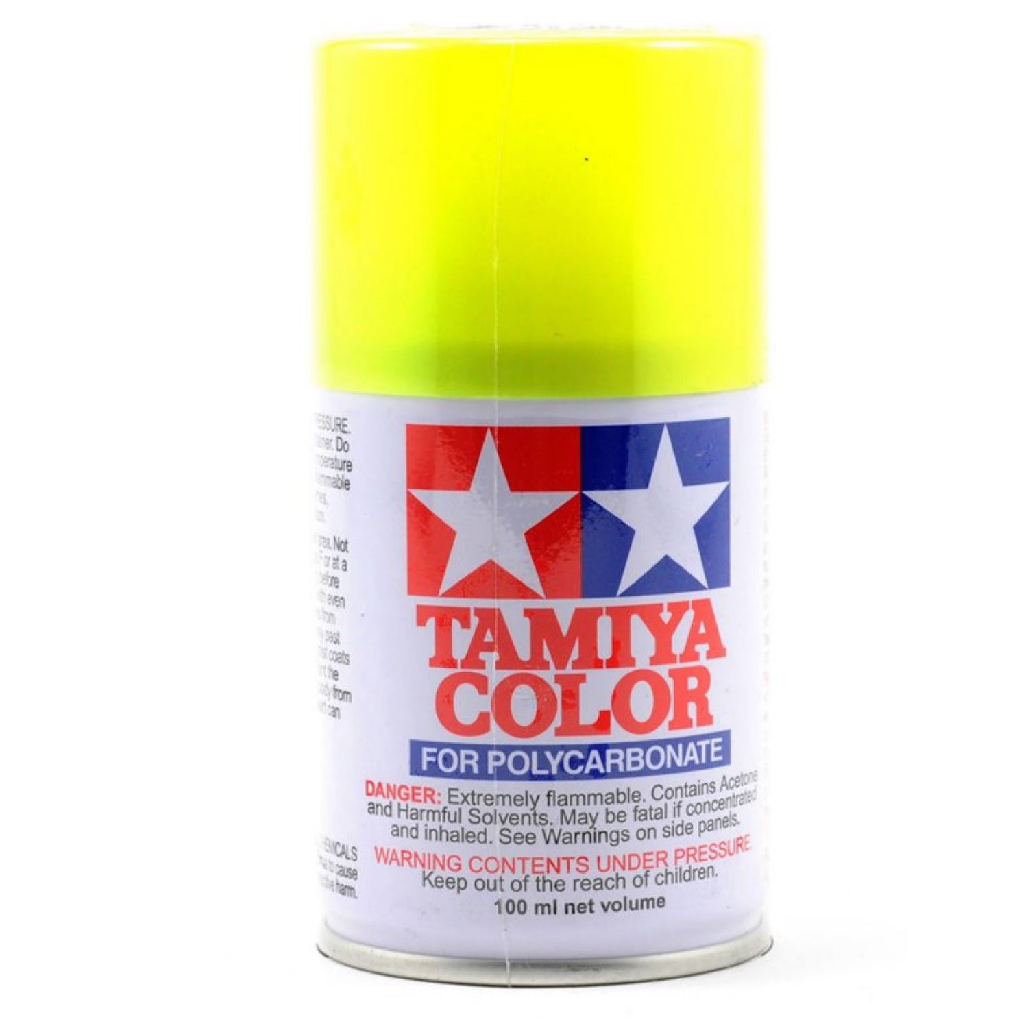 #86027 Tamiya PS-27 Fluorescent Yellow Lexan Spray Paint (100ml)