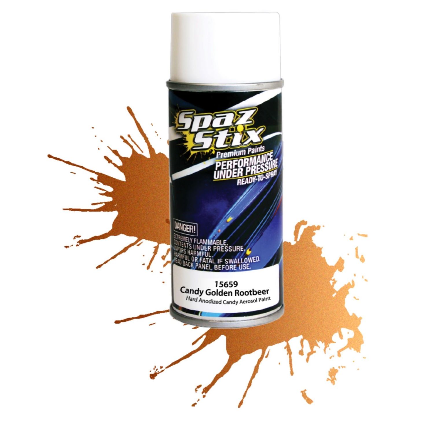 #15659 Spaz Stix "Golden Candy Rootbeer" Spray Paint (3.5oz)
