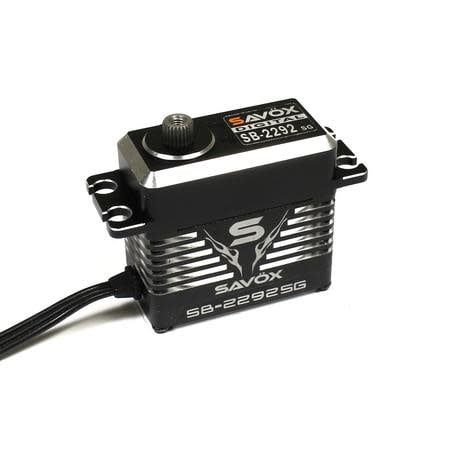 #SB-2292SG  Savox Black Edition Monster Torque Brushless Steel Gear Servo (High Voltage)