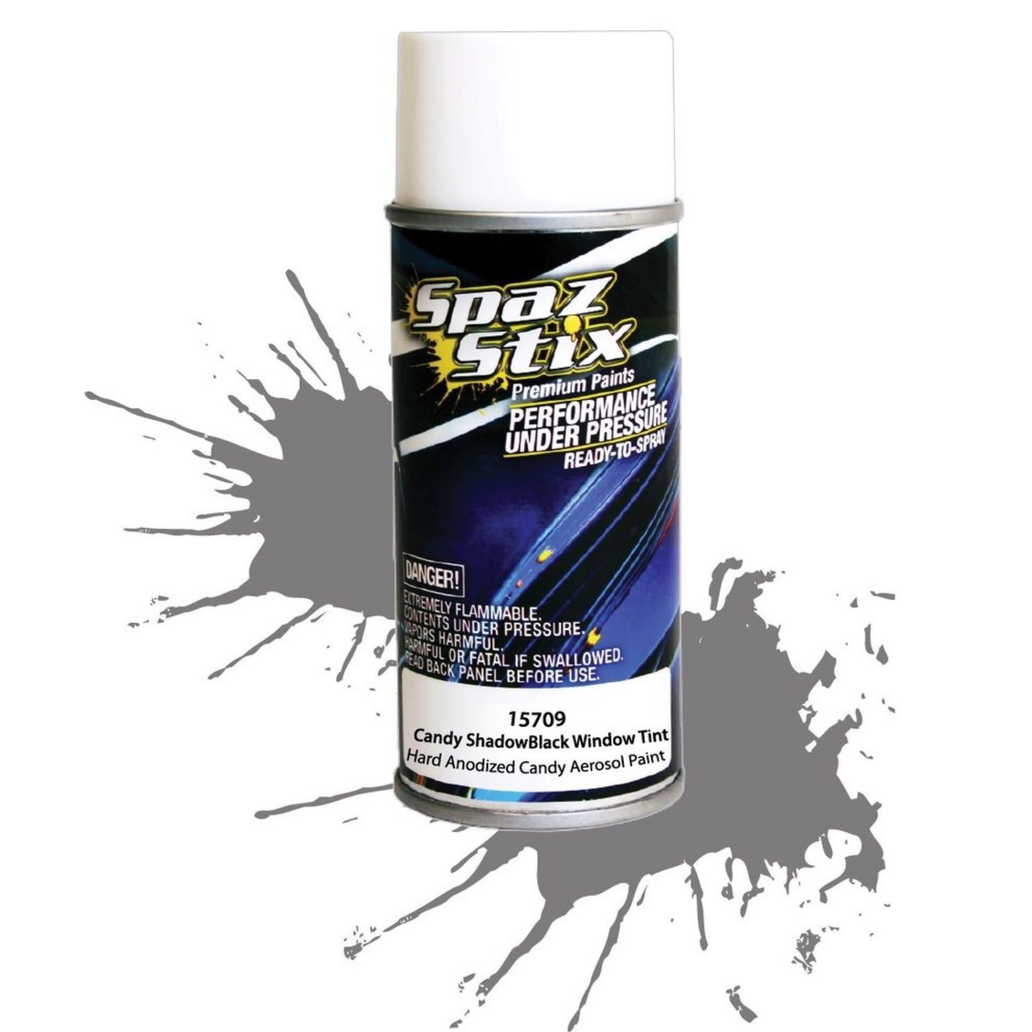#15709 Spaz Stix "Candy Black" Window Tint/Shadow Tint Spray Paint (3.5oz)