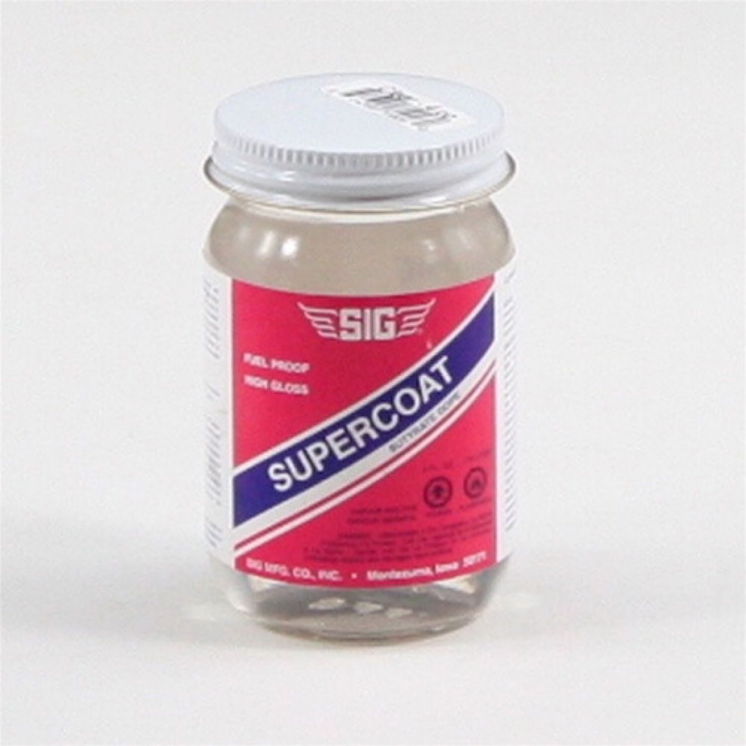 SIG Supercoat Fuel Proof Dope (Clear) (4oz) #SIGSD026
