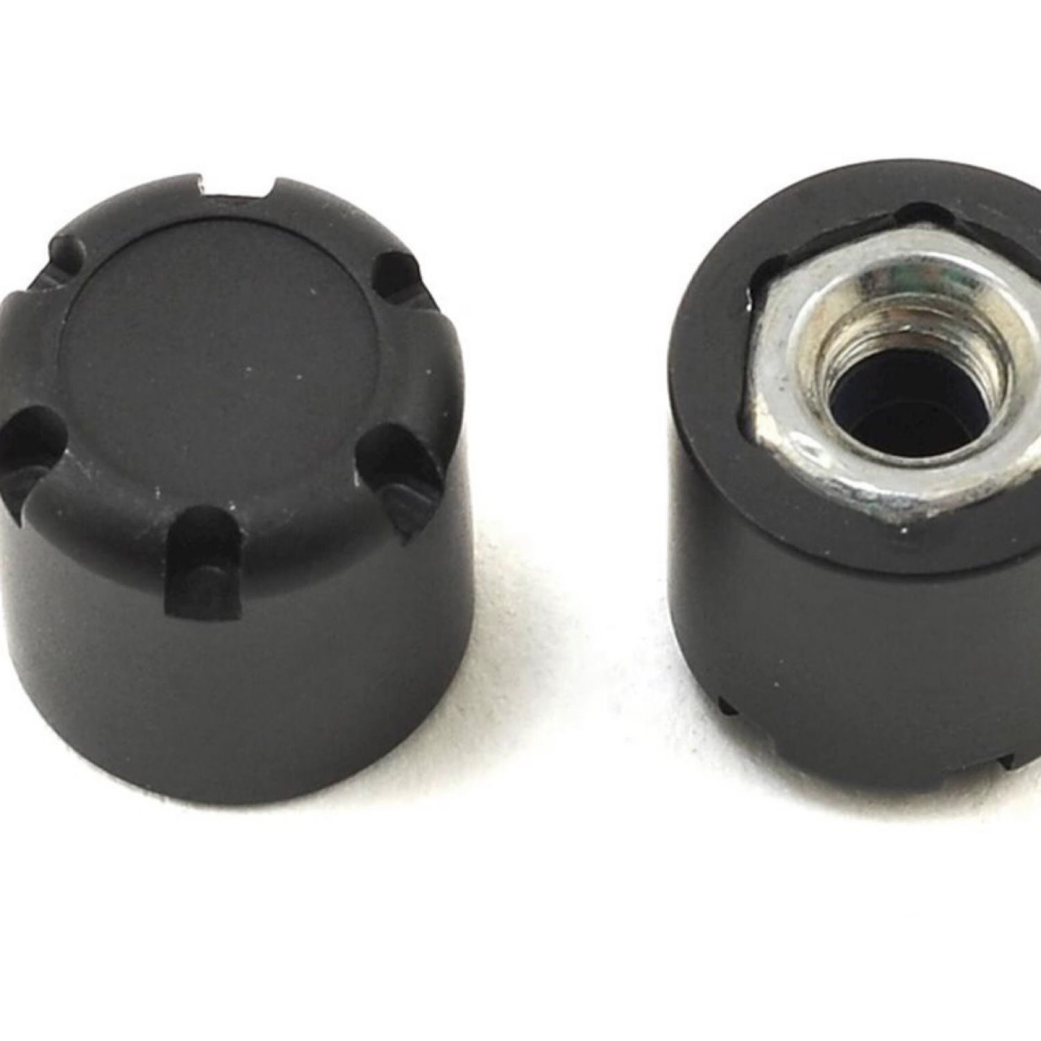 #SSD00178 SSD RC Scale Rear Hubs (Black) (2)