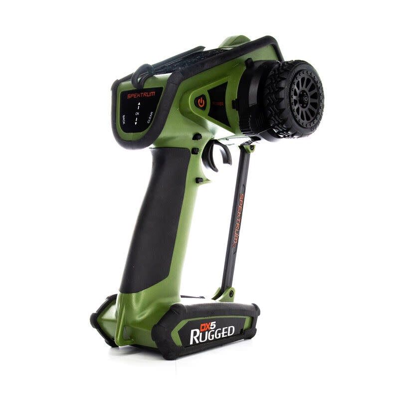 #SPMR5200G Spektrum RC DX5 Rugged 5-Channel DSMR Surface Radio (Green) (Transmitter Only)