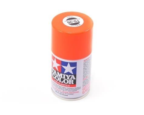 #85036 Tamiya TS-36 Flourescent Red Lacquer Spray Paint (100ml)