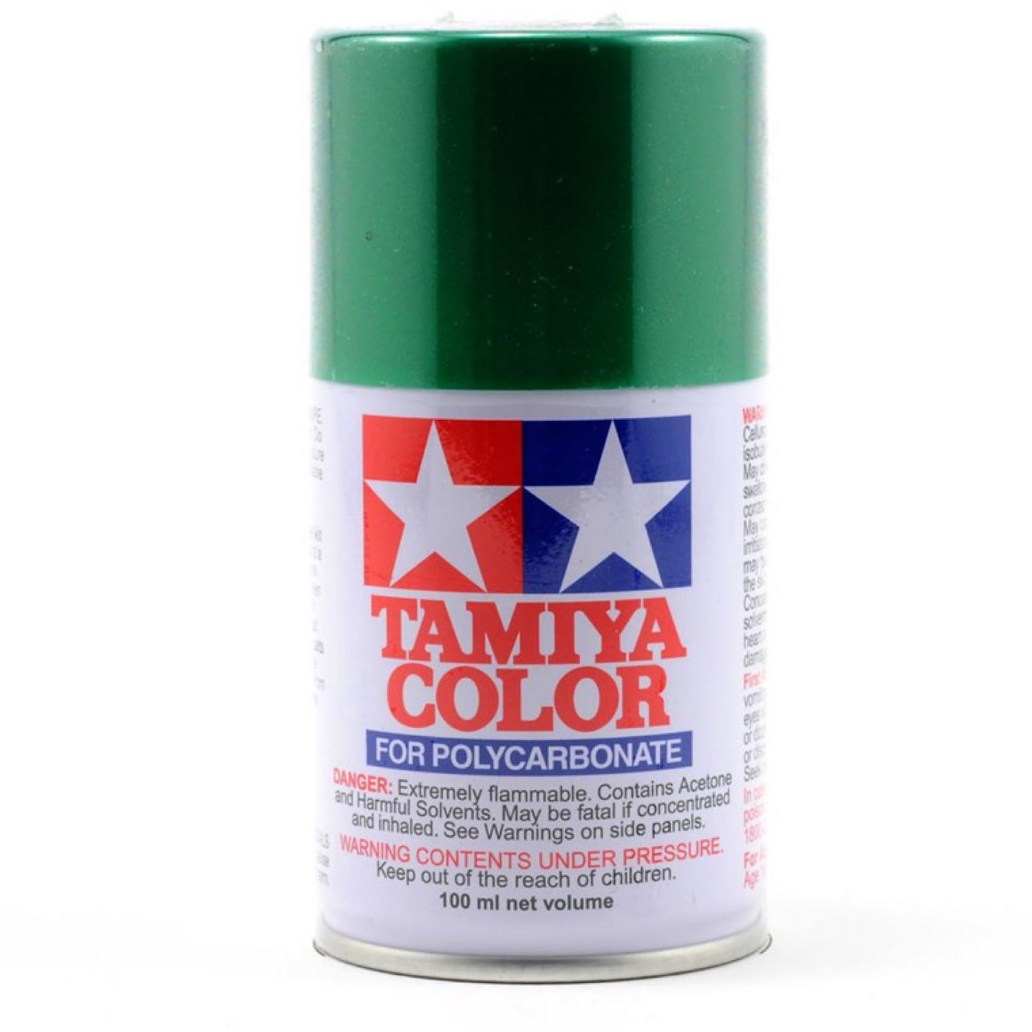 #86017 Tamiya PS-17 Metallic Green Lexan Spray Paint (100ml)
