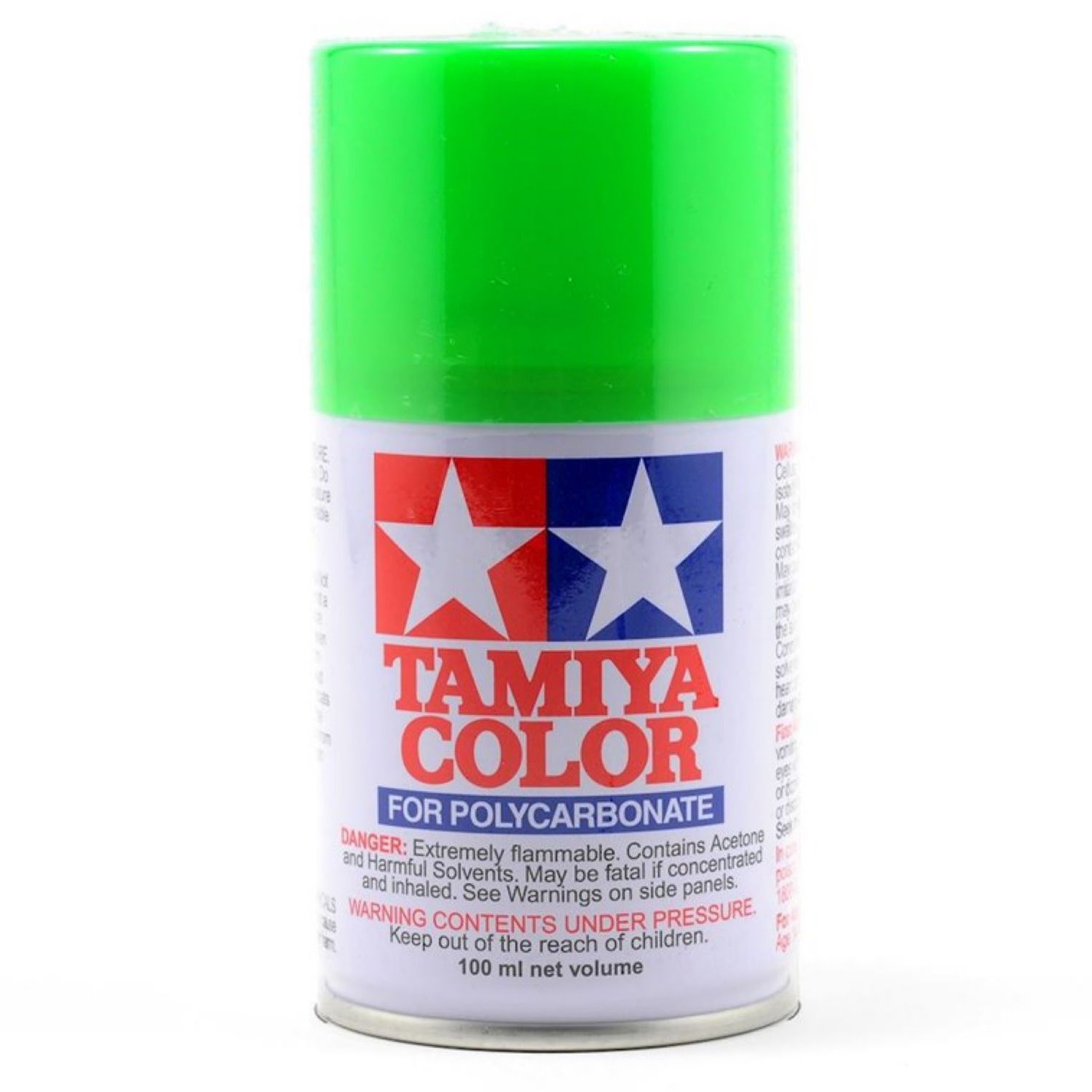 #PS-28 Tamiya  Fluorescent Green Lexan Spray Paint (100ml) (86028)