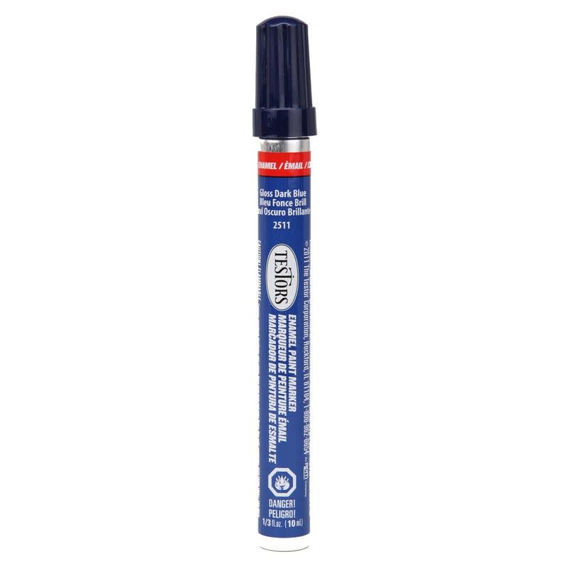 Testors Gloss Enamel Paint Marker (Dark blue) (10ml) #251146