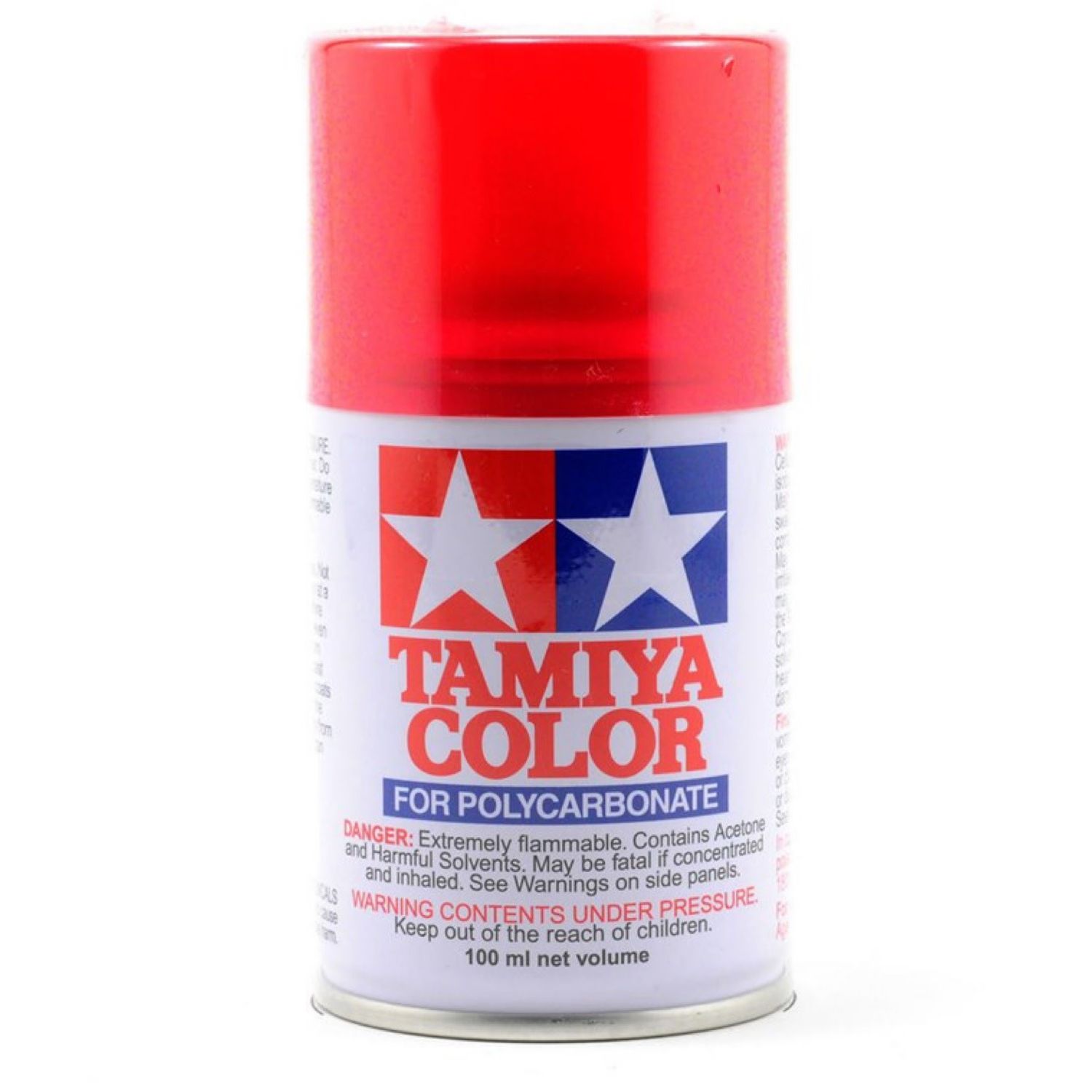 #86037 Tamiya PS-37 Translucent Red Lexan Spray Paint (100ml)