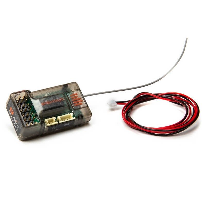 #SPMSR6100AT Spektrum RC 6-Channel 2.4GHz DSMR Surface Receiver w/Telemetry &amp; AVC