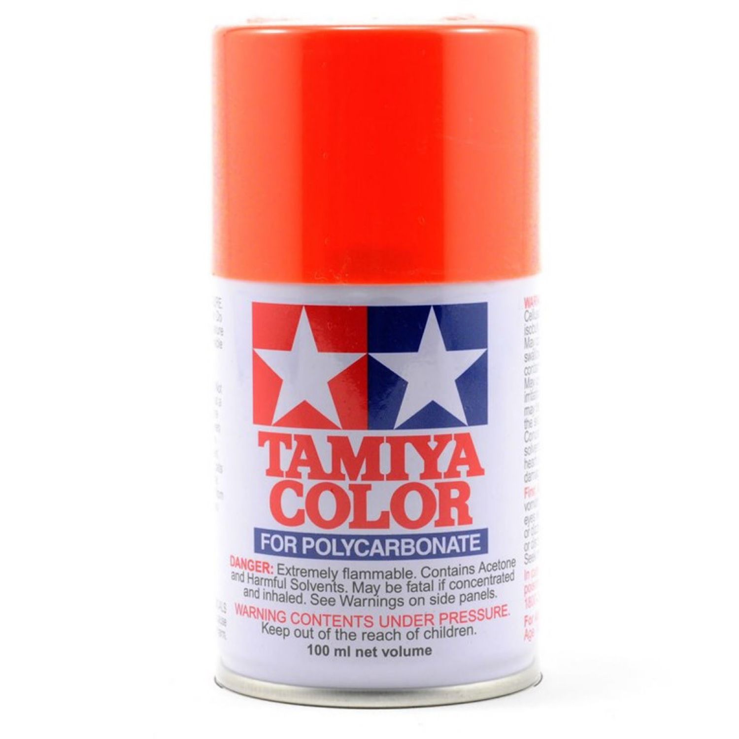 #86007 Tamiya PS-7 Orange Lexan Spray Paint (100ml)
