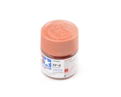#81706 Tamiya XF-6 Flat Copper Acrylic Paint (10ml)