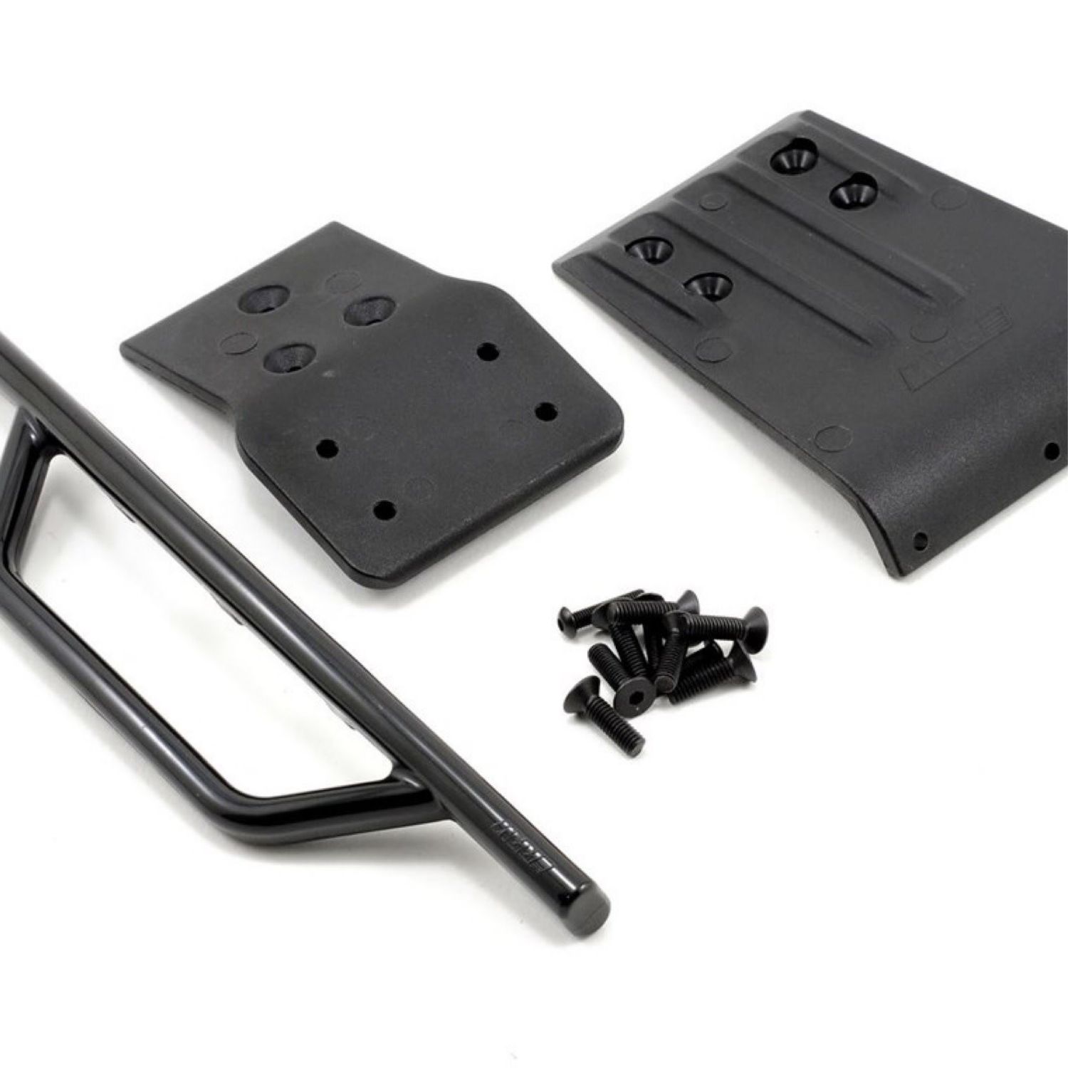 RPM Traxxas Slash 4x4 Front Bumper &amp; Skid Plate (Black) #80022