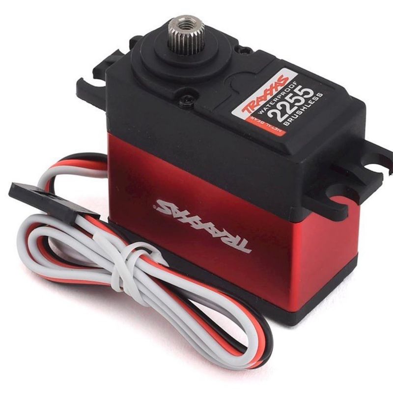 #2255 Traxxas 400 High Torque Metal Gear Waterproof Brushless Servo (Red)