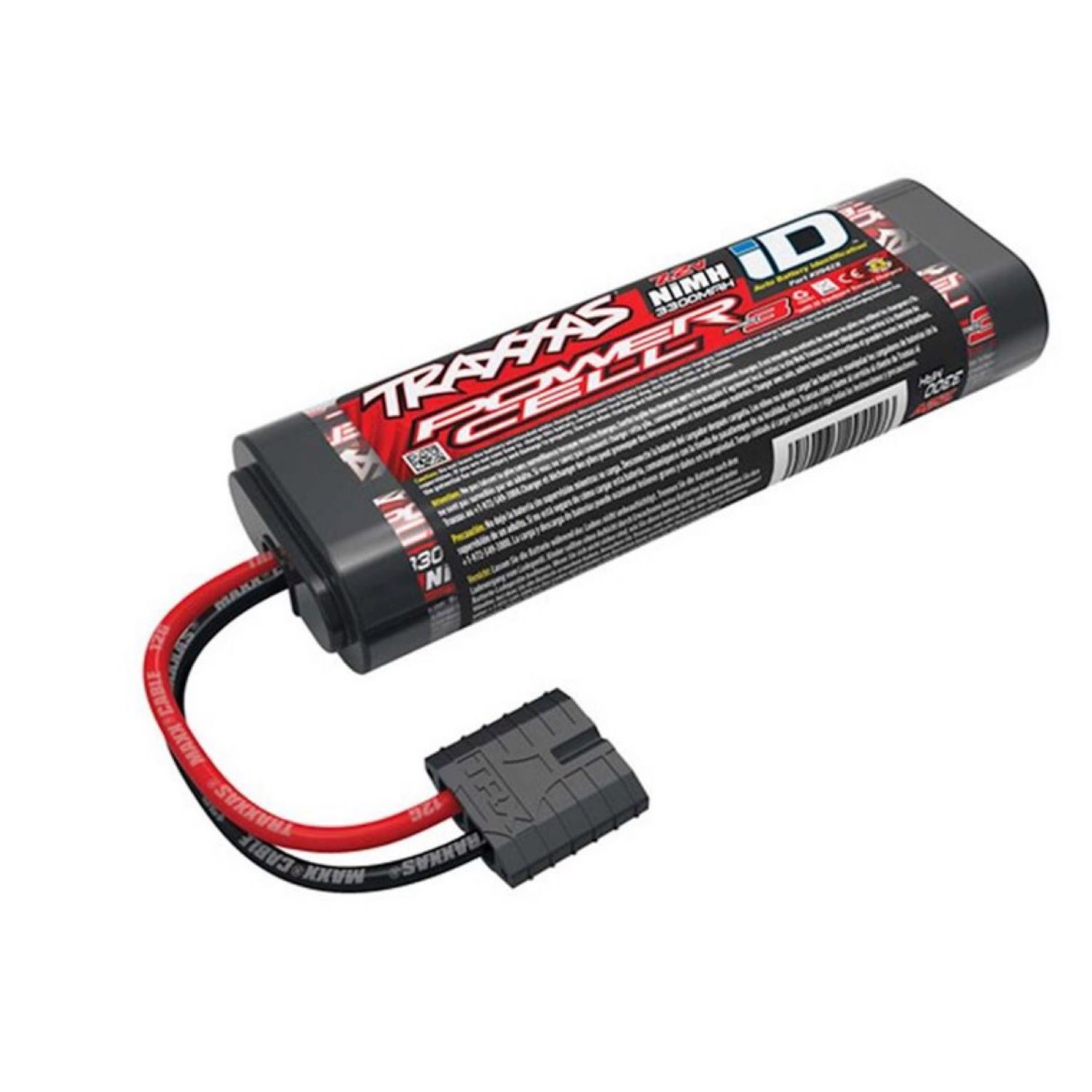 #2942x Traxxas 6-Cell Stick NiMH Battery Pack w/iD Connector (7.2V/3300mAH)