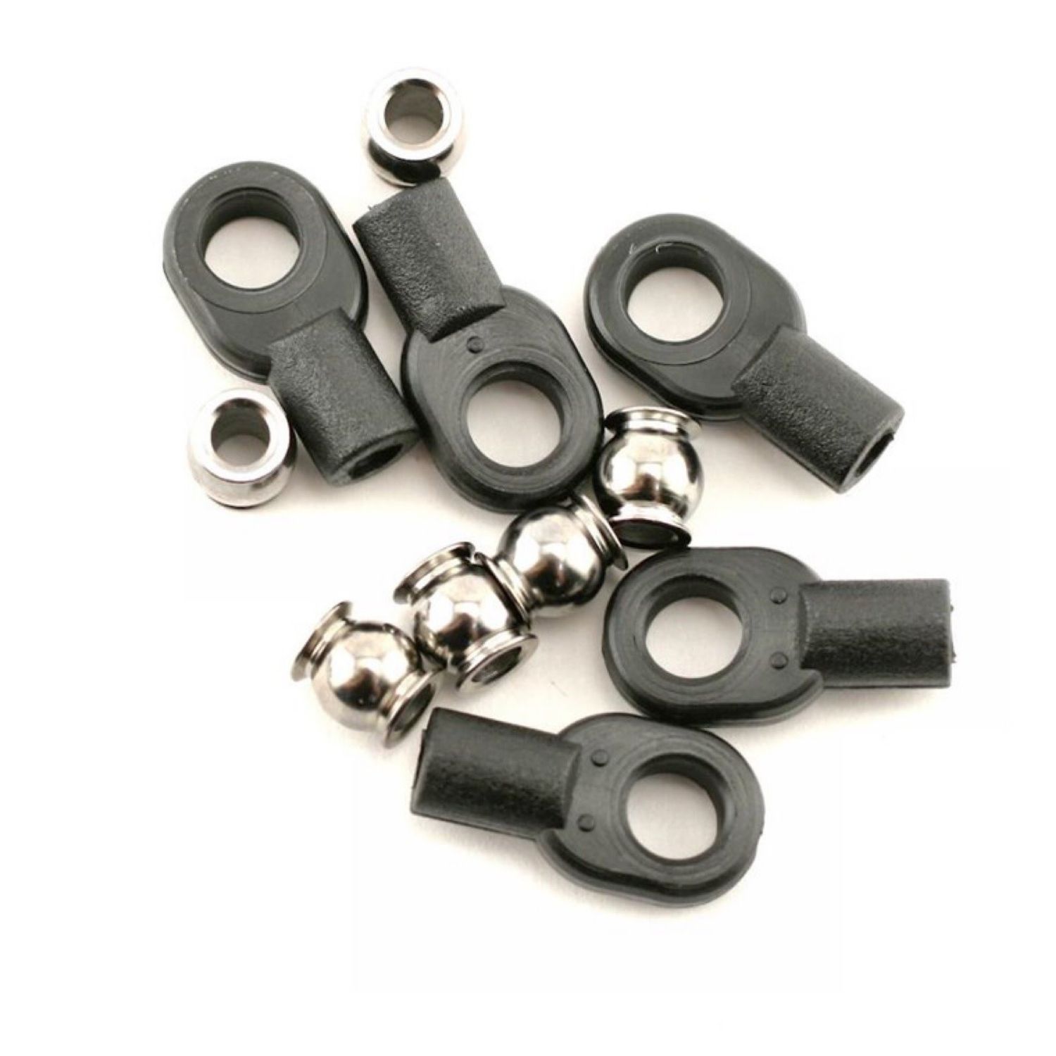 #2742X Traxxas Short Rod Ends With Hollow Balls (6)