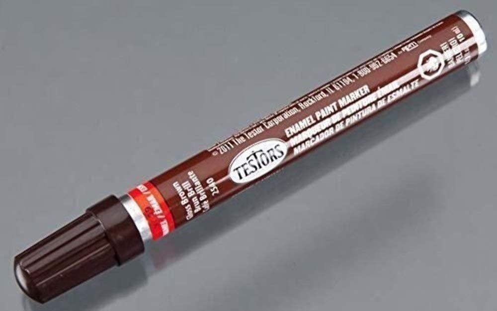 Testors Gloss Enamel Paint Marker (Brown) (10ml) #2540