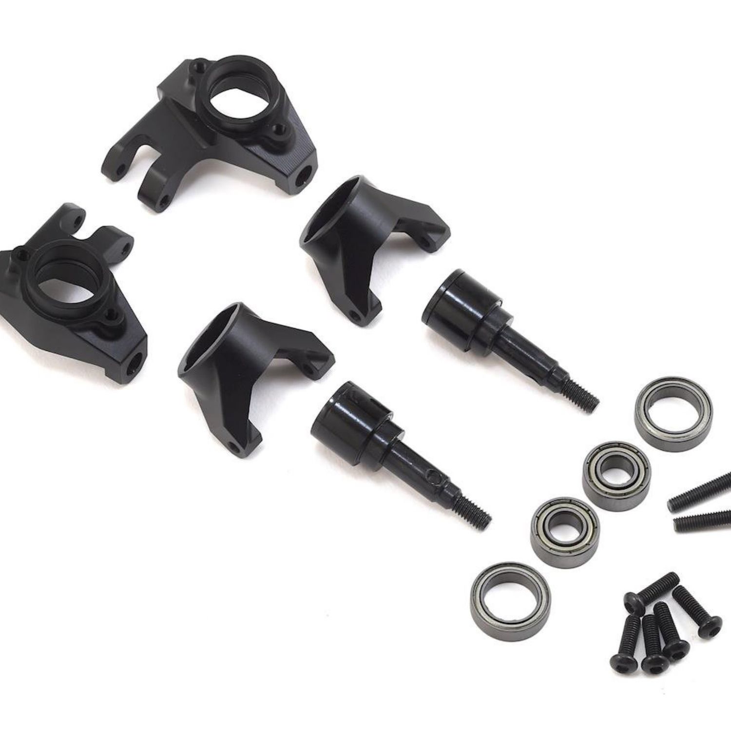 #SSD00243 SSD RC TRX-4 Rear Axle Portal Delete Kit (Black)