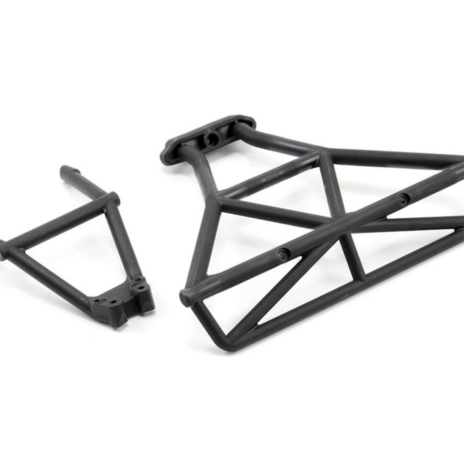Traxxas Rear Bumper &amp; Mount (Black) #6836