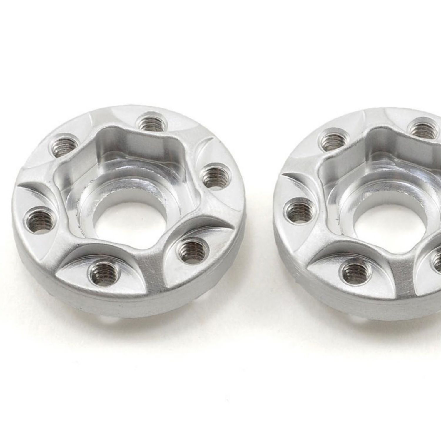 #VPS01042 Vanquish Products SLW 225 Hex Hub Set (Silver) (2) (0.225" Width)