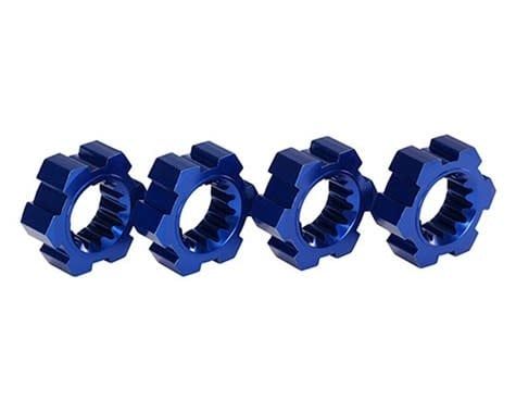 Traxxas X-Maxx Aluminum Wheel Hex Hub (Blue) (4) #7756X