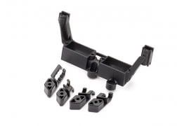 Traxxas Servo Mount, 2-Speed, T-Lock/Wire Clips #8240X