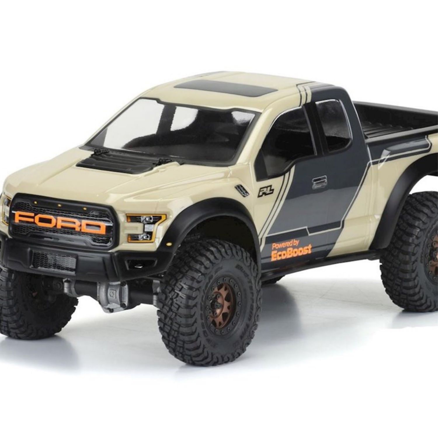 #3516-00 Pro-Line 2017 Ford F-150 Raptor 12.3" Rock Crawler Body (Clear)