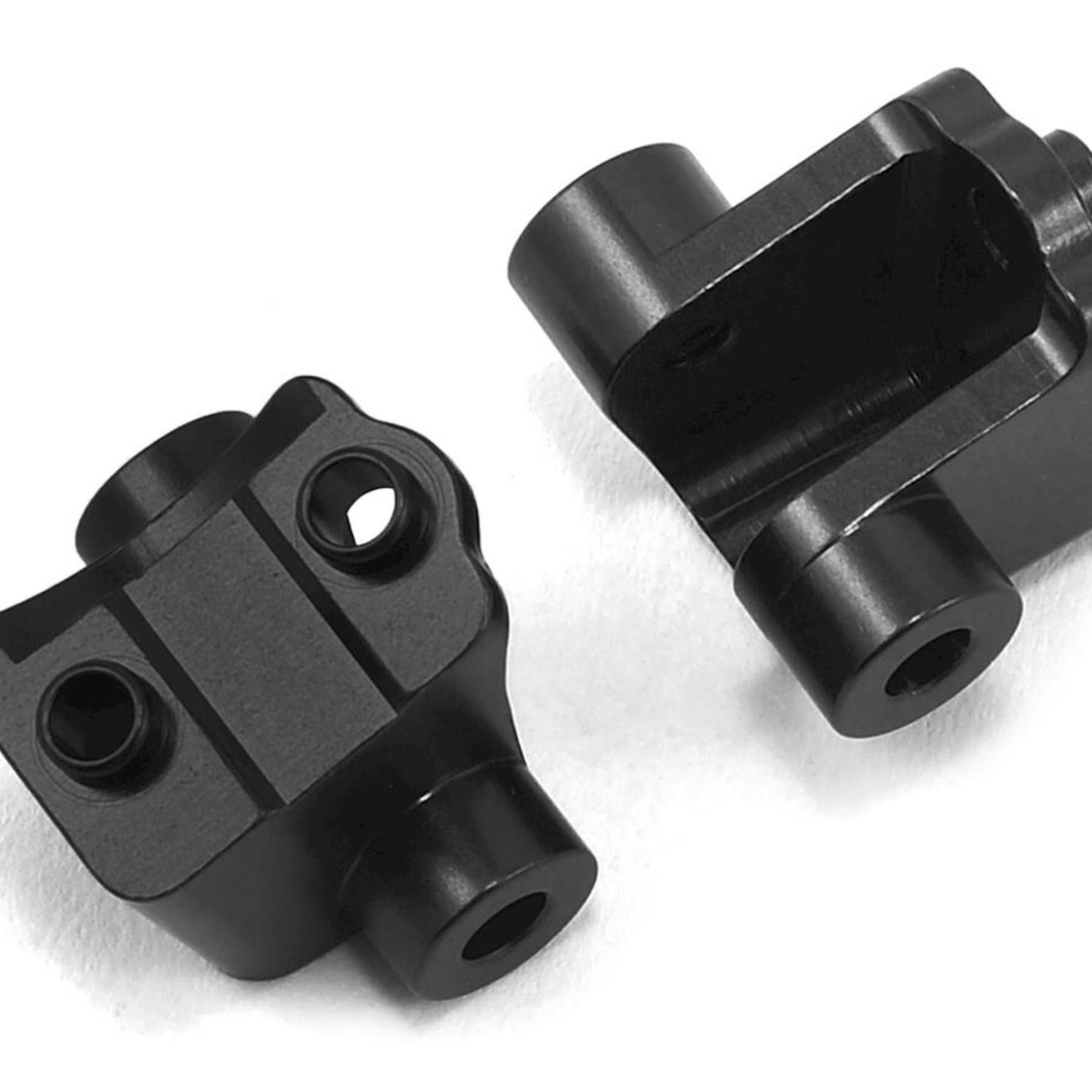 ST Racing Concepts Traxxas TRX-4 Brass Rear Lower Shock Mounts (Black) #ST8227RBR