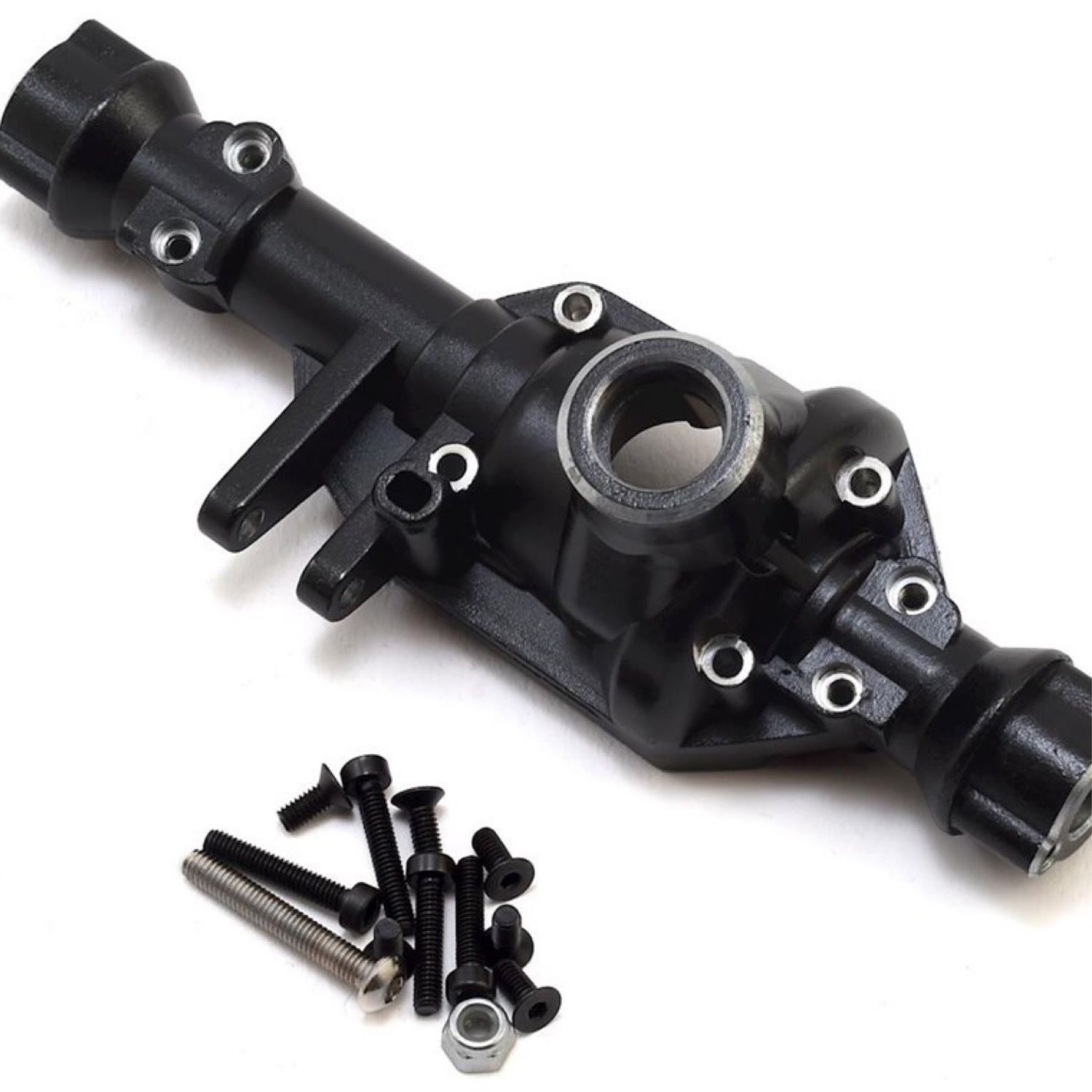 Yeah Racing Traxxas TRX-4 Alloy Front Axle Housing (Black) (Titanium Coated) #TRX4-045BK