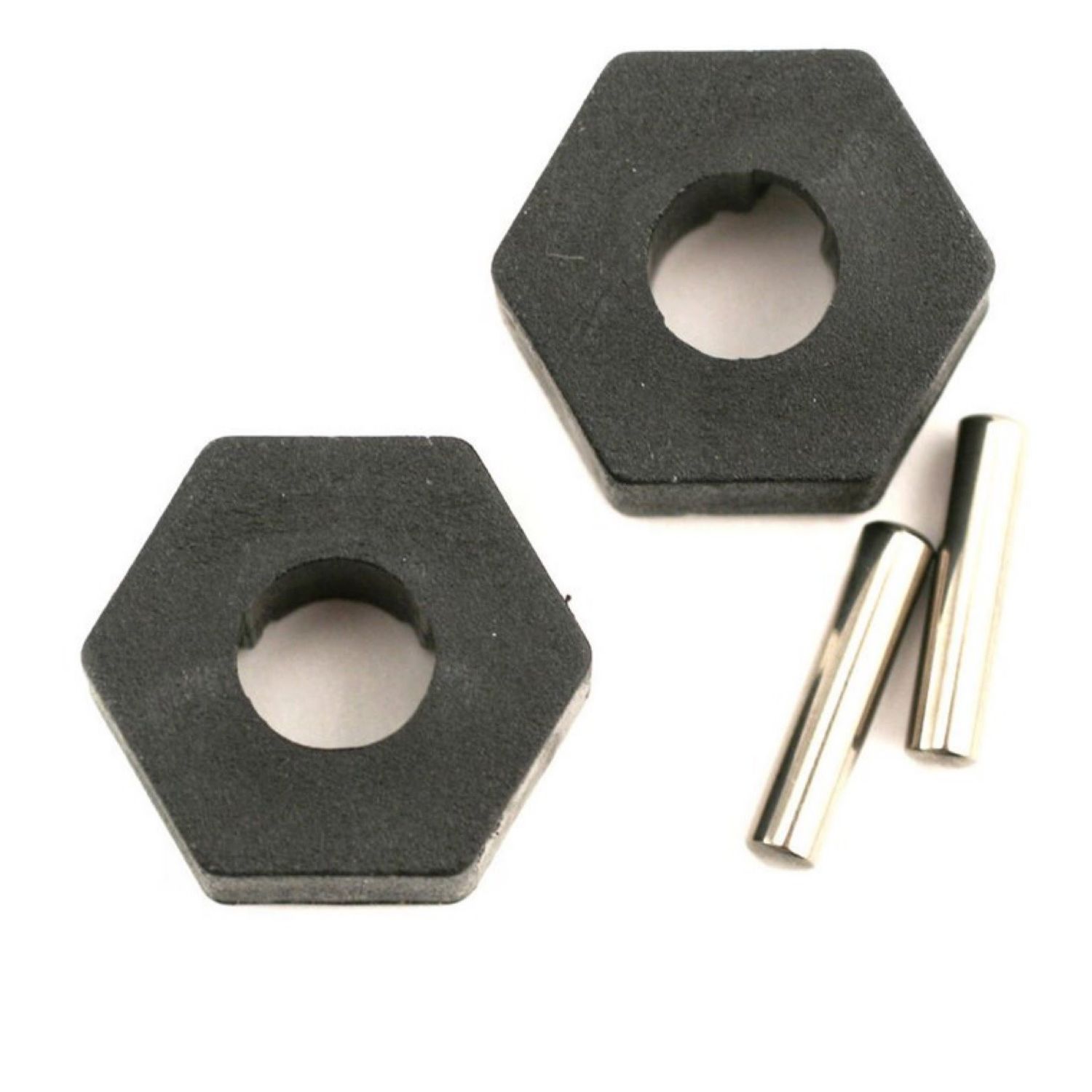 #4954 Traxxas Hex Wheel Hubs w/2.5x12mm Axle Pins (2)